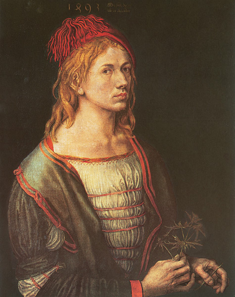 Self-Portrait c1493 Oil on linen 57 x 45 cm Muse du Louvre Paris - photo 3