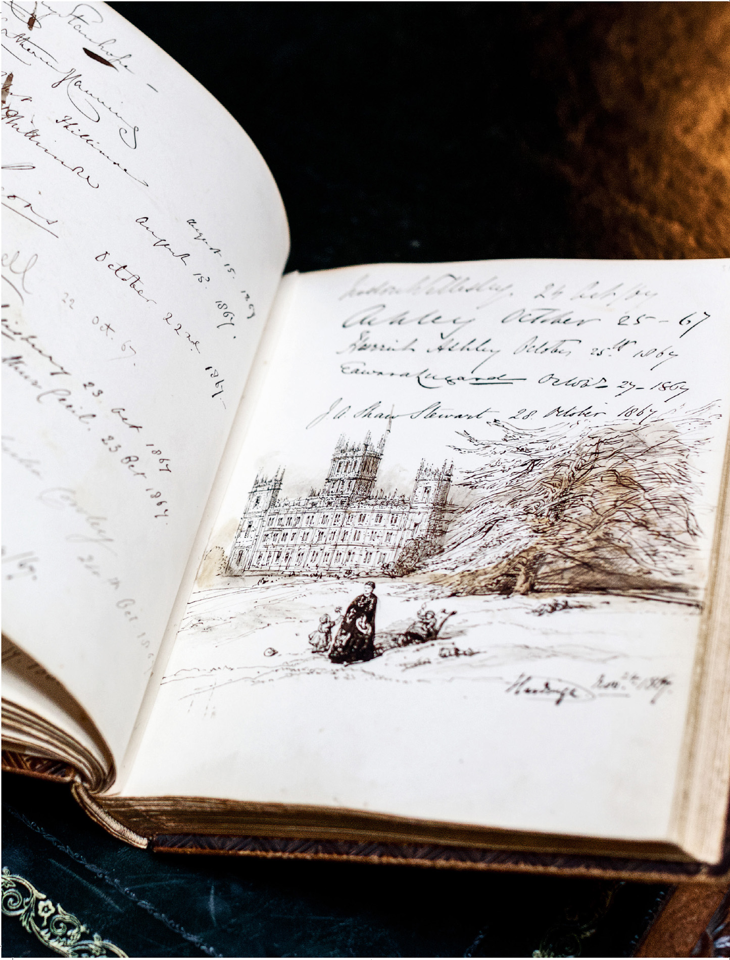 WELCOME This is a book that offers a glimpse into real life at Highclere - photo 4