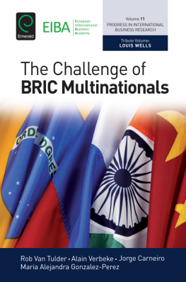 Carneiro Jorge The Challenge of BRIC Multinationals