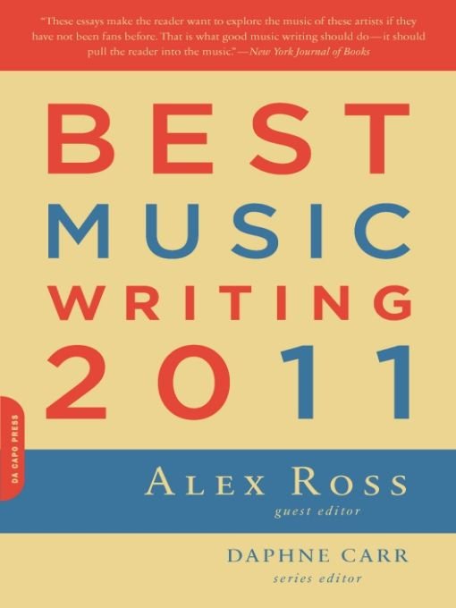 Table of Contents PREVIOUS EDITIONS OF BEST MUSIC WRITING BEST MUSIC - photo 1