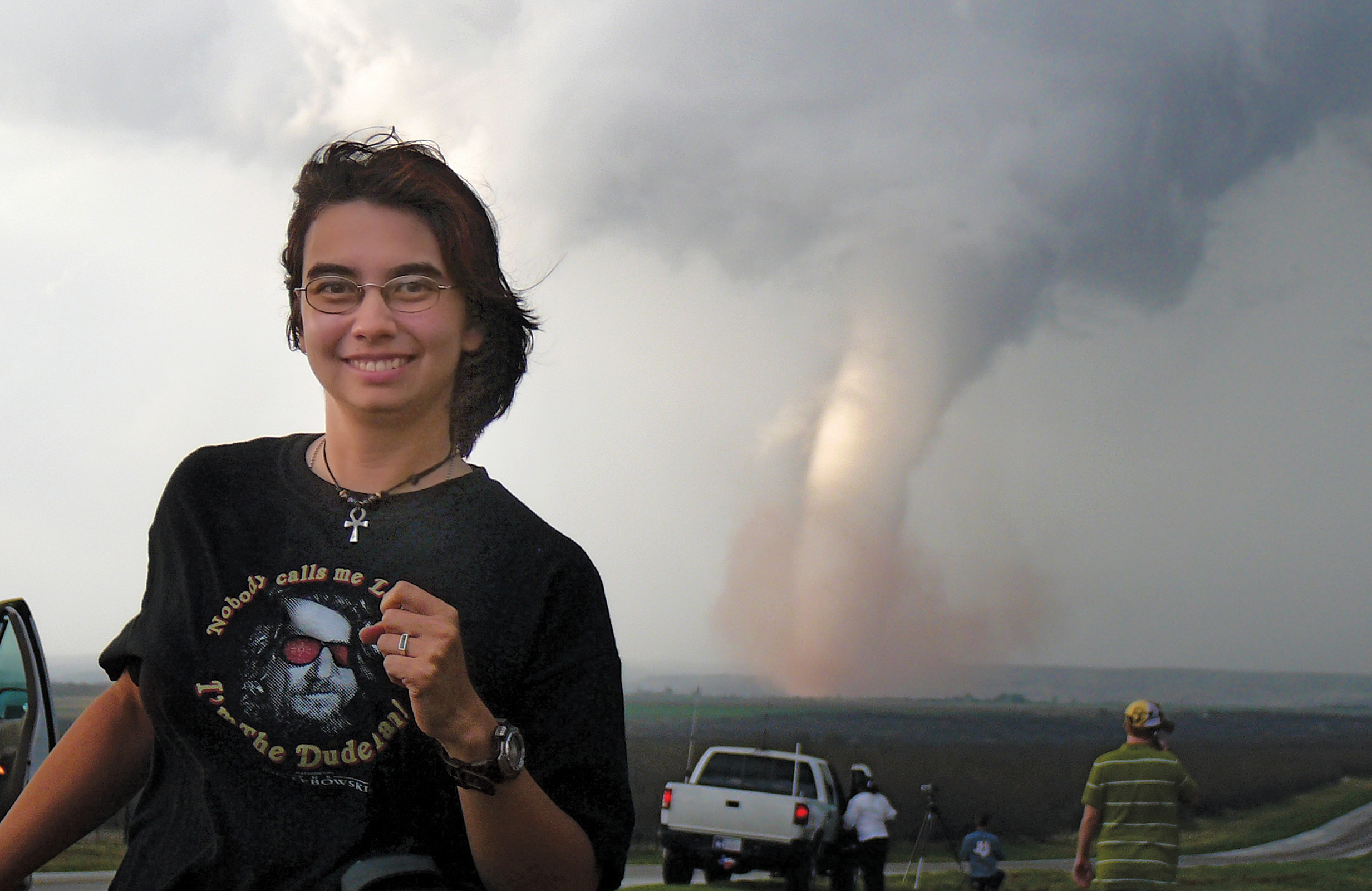 This 2007 Texas twister is one of the many tornadoes Robin has seen while storm - photo 3