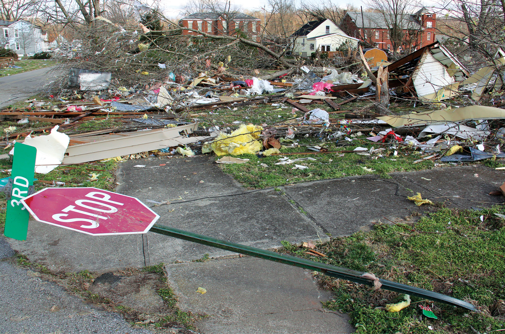 Tornado winds are powerful enough to bend metal rip off roofs and topple - photo 10