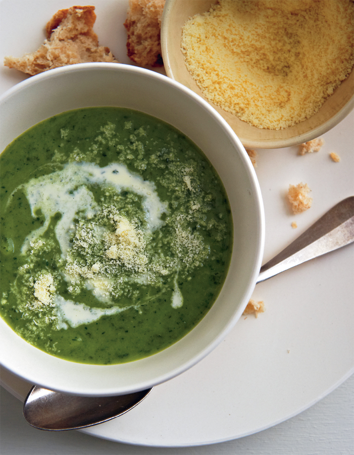 Italian-style zucchini and parmesan soup Most vegetables can be used to make - photo 9