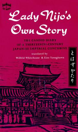 Lady Nijō The Confessions of Lady Nijō