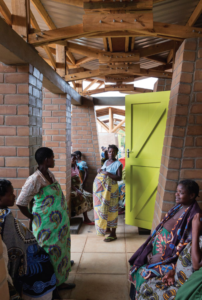 Women gather and rest at the Maternity Waiting Village in Kasungu Malawi As - photo 5