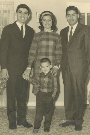 Sylvia with her brothers 1966 Later when Sylvia moved away to attend the - photo 8