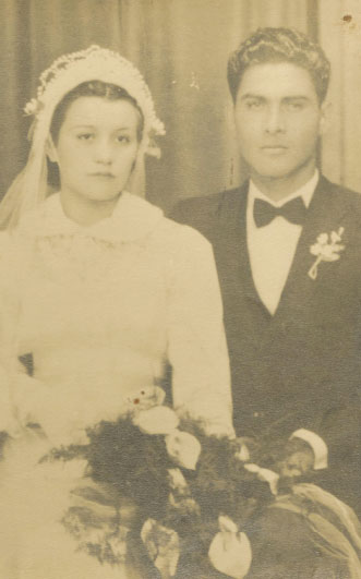 My parents Everardo and Severa Casares on their wedding day March 22 1939 - photo 11