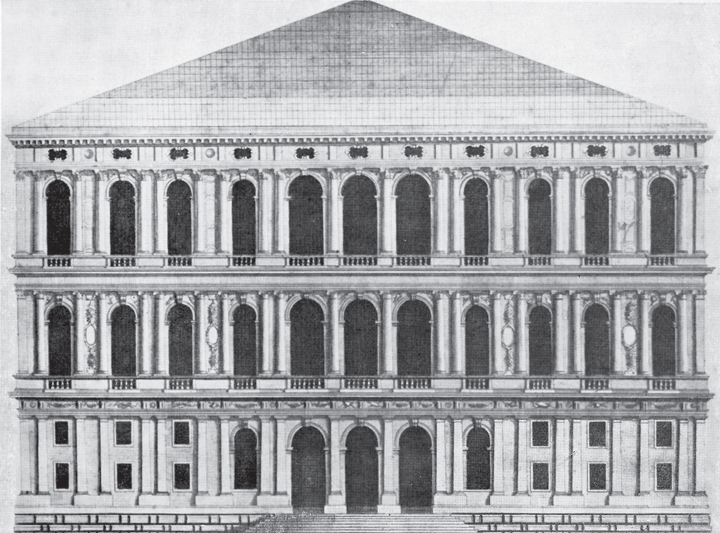 The palazzo as it was envisaged by the Venier family in the mid-18th century a - photo 4