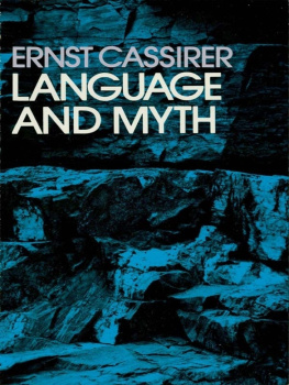 Cassirer Ernst Language and Myth