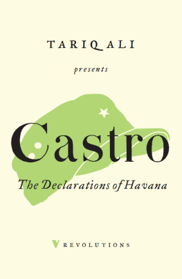 CASTRO FIDEL The Declarations of Havana