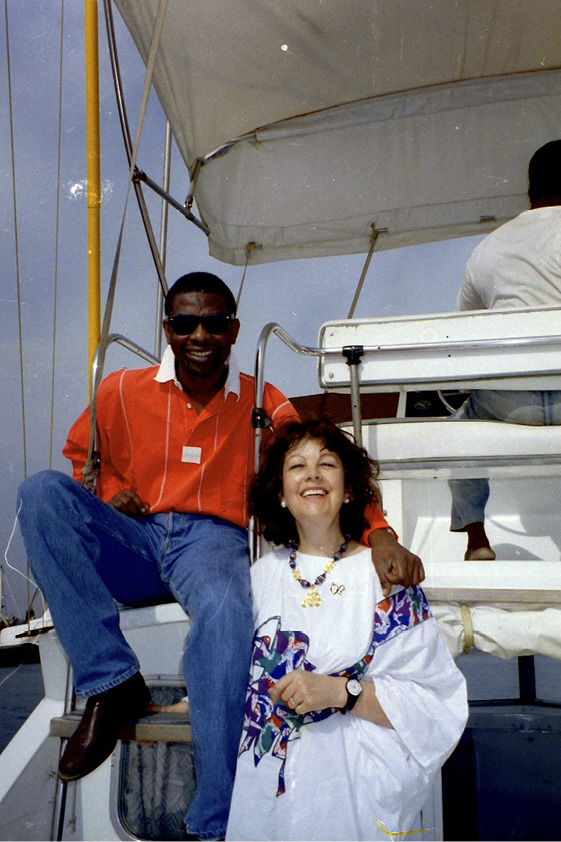 Youssou with the author I first travelled to Africa in 1984 as a researcher - photo 4