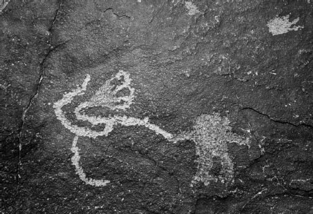 Pteroglyph found on Anasazi Ridge New Mexico The childlike glyph on the right - photo 2