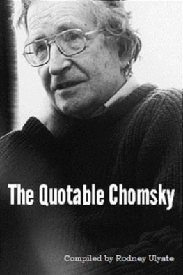 Chomsky - The Quotable Chomsky