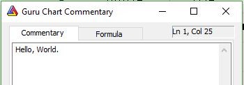 It has two tabs Formula and Commentary The formula can be entered in the - photo 5