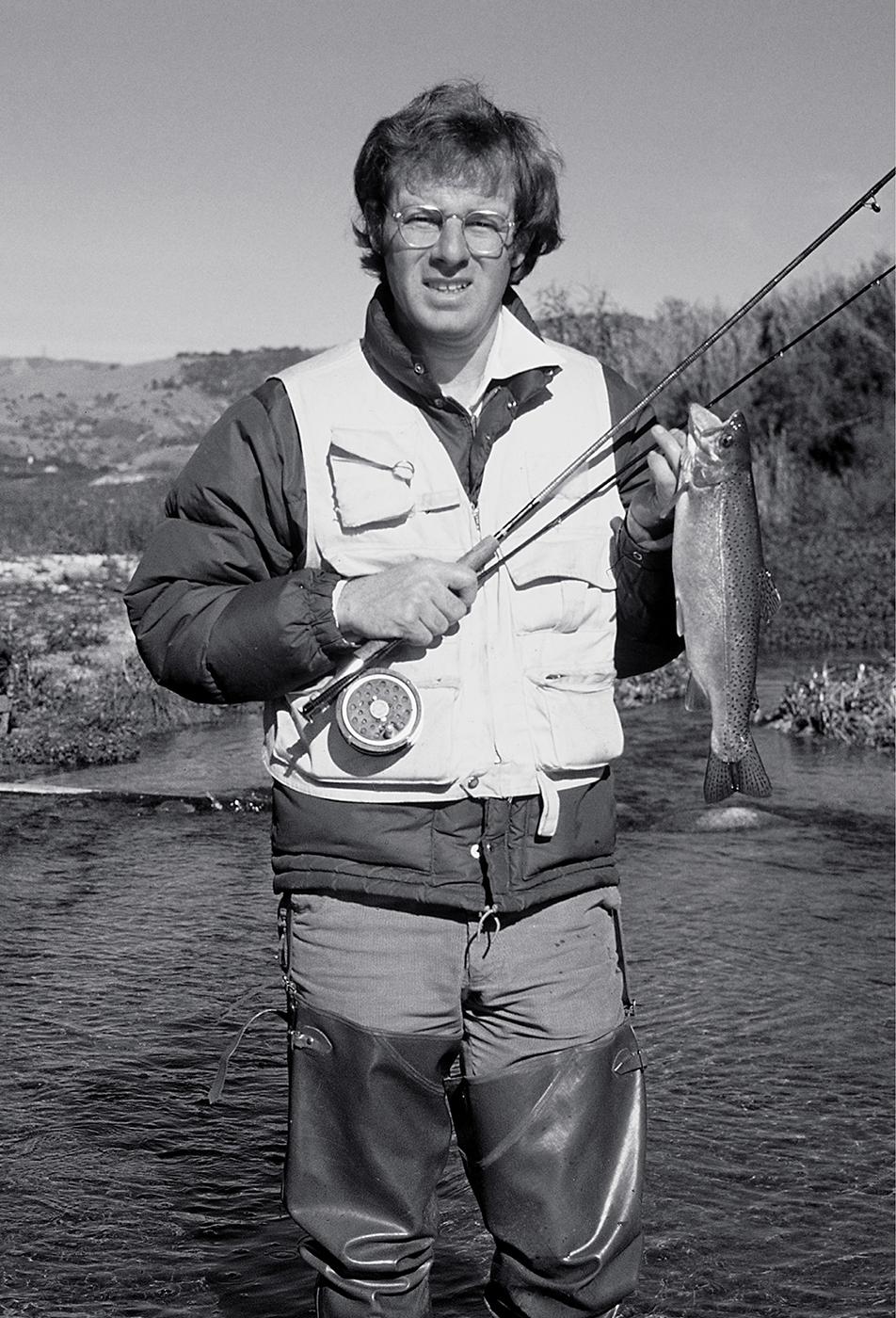 Mark Capelli fishing for southern steelhead in the Ventura River ca 1978 - photo 8