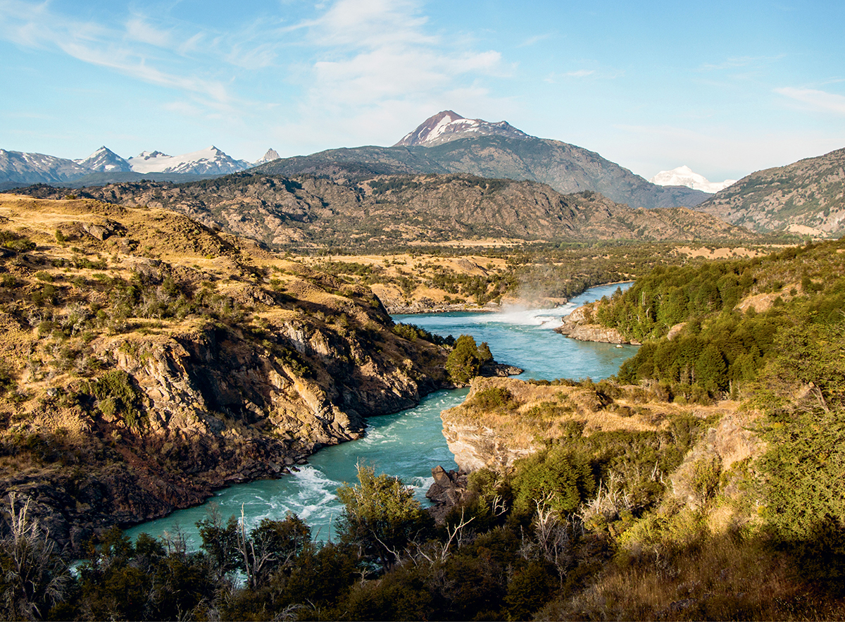 The confluence of the Ro Baker and the Ro Nef Aysn Chile Ross DonihueMarty - photo 7