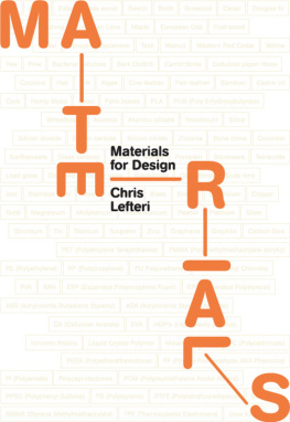 Chris Lefteri - Materials for Design