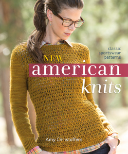 Christoffers New American knits: classic sportswear patterns