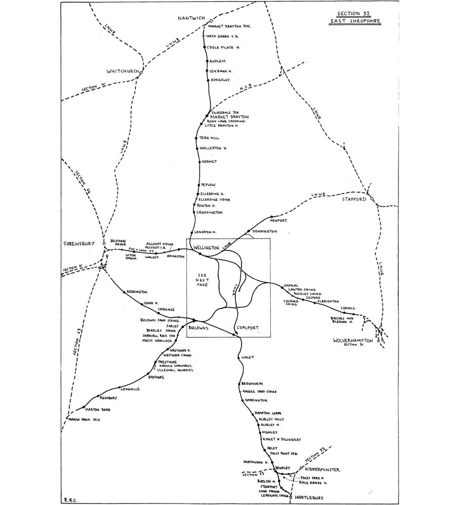 Map of East Shropshire Detailed map of the area of Telford CHAPTER 1 - photo 3