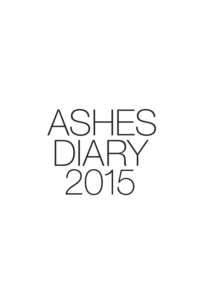 About Ashes Diary 2015 MICHAEL CLARKES DIARY OF THE 2015 ASHES HONEST - photo 1