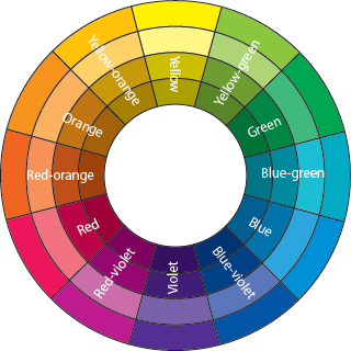 The color wheel VALUE AND CONTRAST Before discussing color we need to talk - photo 2