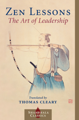 Cleary - Zen lessons: the art of leadership