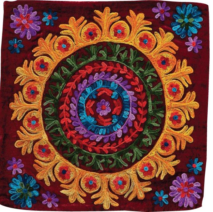 Indian embroidery Zulu beadwork Crazy quilting is a gentle art that - photo 3