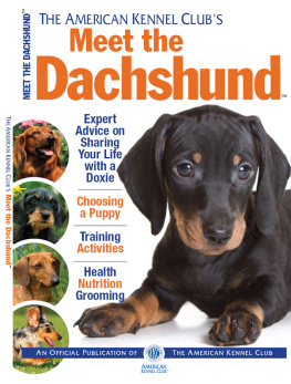 Club Meet the Dachshund