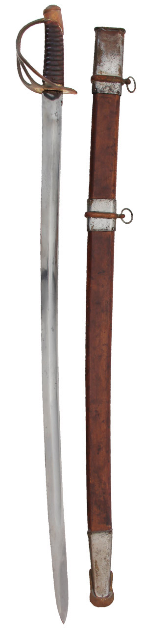 T his Confederate cavalry saber is a rough copy of the United States models - photo 1