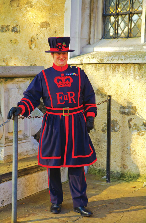 The iconic Beefeaters lead the guided tours of Tower of London - photo 9