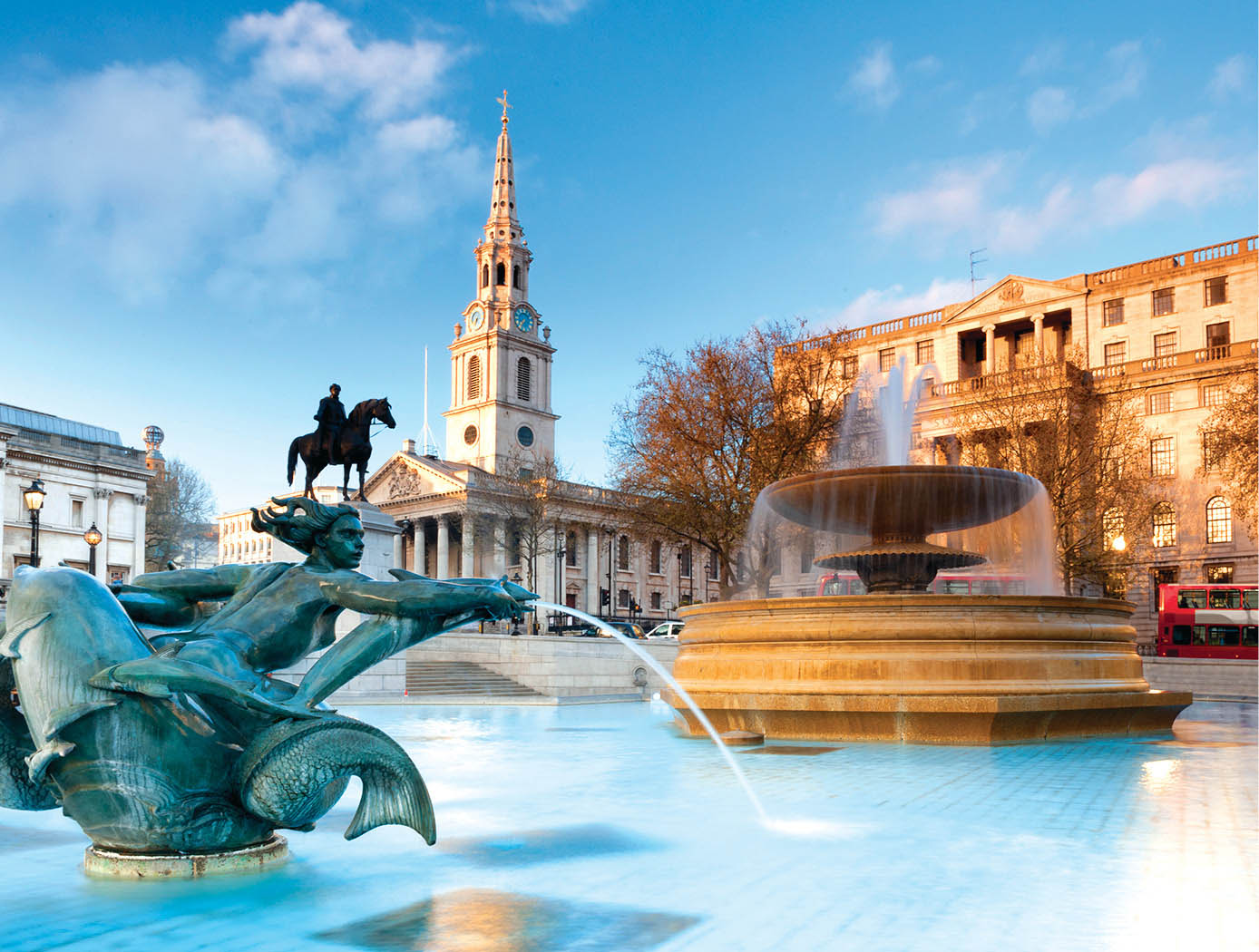 Trafalgar Square has always been one of Londons great meeting places London - photo 7