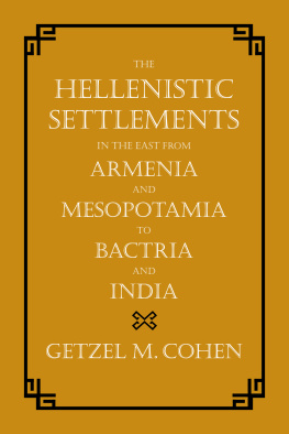 Cohen - London;Arménie (région transfrontière);Asie centrale;Assyrie;Bactriane (Afghanistan);Berkeley