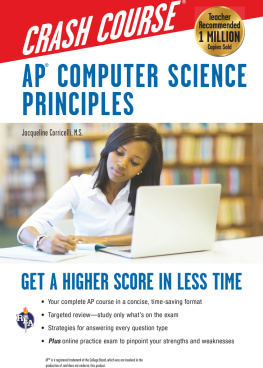 Corricelli - AP Computer Science Principles Crash Course