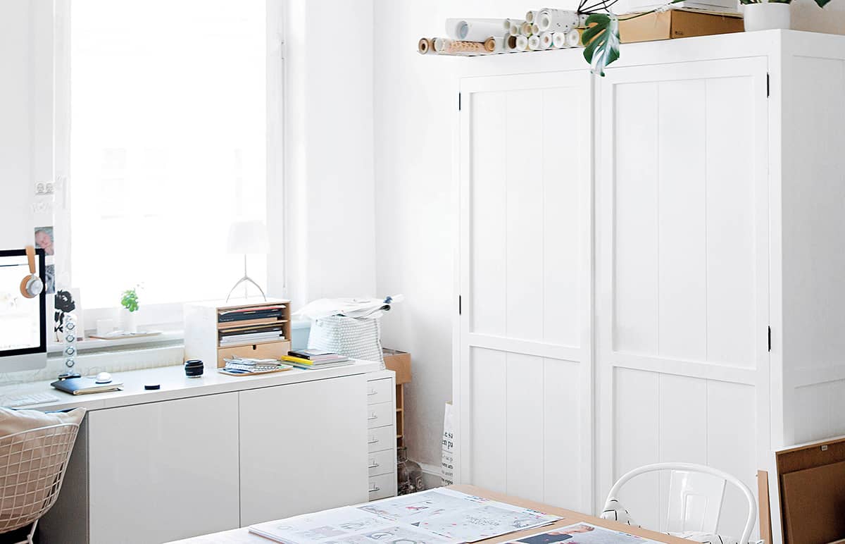 For stylist and blogger Holly Becker a vast white cupboard is the centrepiece - photo 6