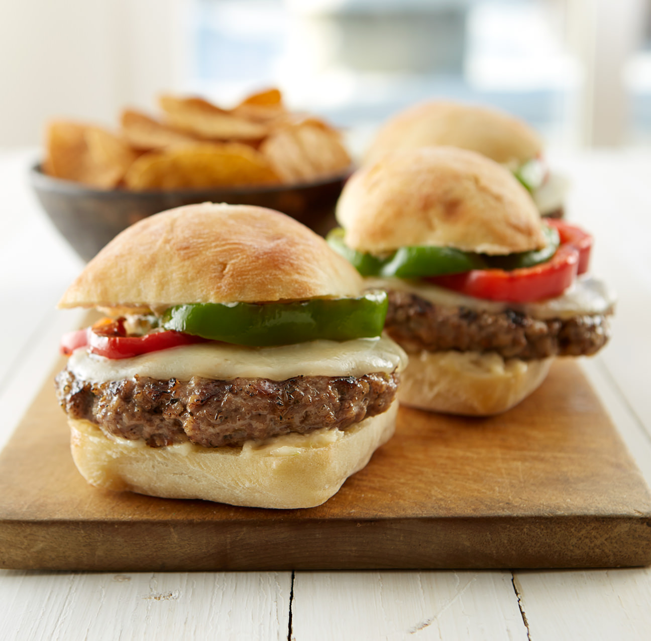 Meatball Provolone Burgers with Garlic Parmesan Aioli Cajun Pork Burgers - photo 12