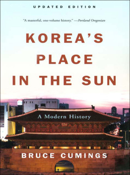 Cumings - Koreas place in the sun: a modern history