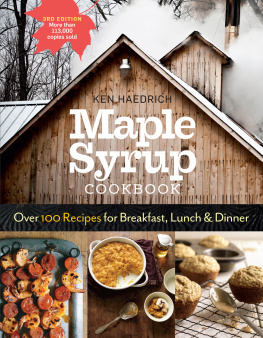 Cunningham Marion - Maple syrup cookbook: over 100 recipes for breakfast, lunch & dinner