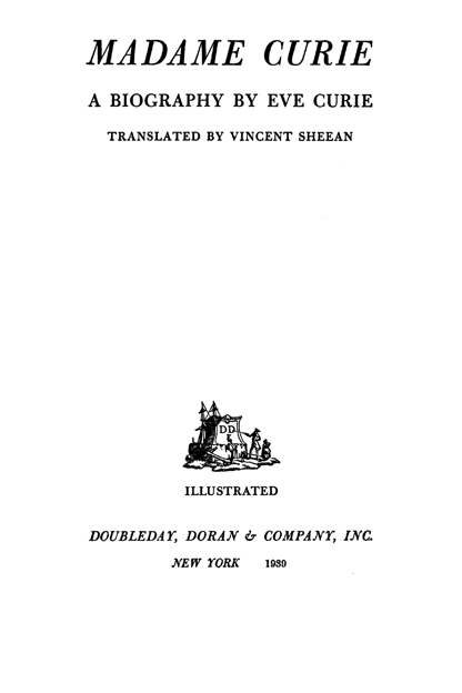 COPYRIGHT 1937 BY DOUBLEDAY DORAN COMPANY INC ALL RIGHTS RESERVED - photo 3