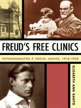 Danto Freuds free clinics: psychoanalysis & social justice, 1918-1938