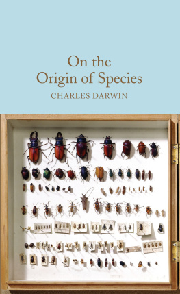 Darwin - On the Origin of Species