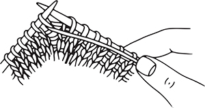 Figure 3 Figure 4 The wt method on a purl row Purl to the turning - photo 9