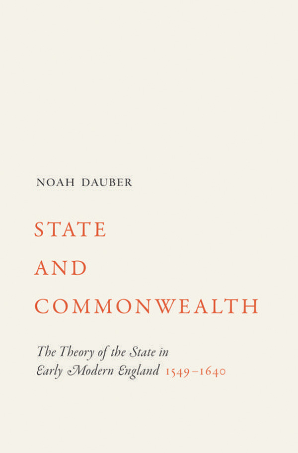 STATE AND COMMONWEALTH STATE AND COMMONWEALTH The Theory of the State in Early - photo 1