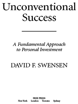 David F. Swensen - Unconventional Success