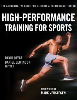 David Joyce and Daniel Lewnidon - High-Performance Training for Sports