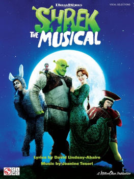 David Lindsay-Abaire - Shrek the Musical (Songbook)