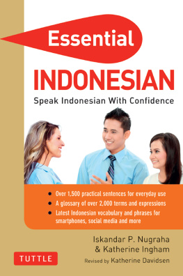 Davidsen Katherine - Essential Indonesian: speak Indonesian with confidence