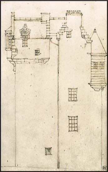 A sketch Mackintosh made of Maybole Castle Ayrshire in 1895 He enjoyed - photo 11