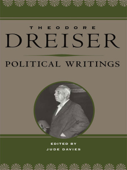 Davies Jude - Political Writings