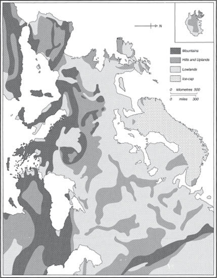 Map 1 The Peninsula c10000 BC For Christian Our Californian PREFACE - photo 2