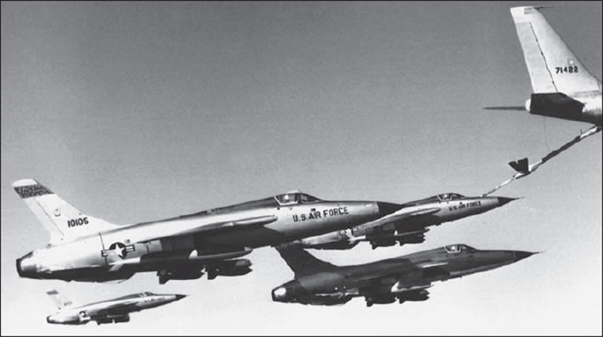 The 4th TFW introduced both the F-105B and F-105D to frontline service In - photo 3